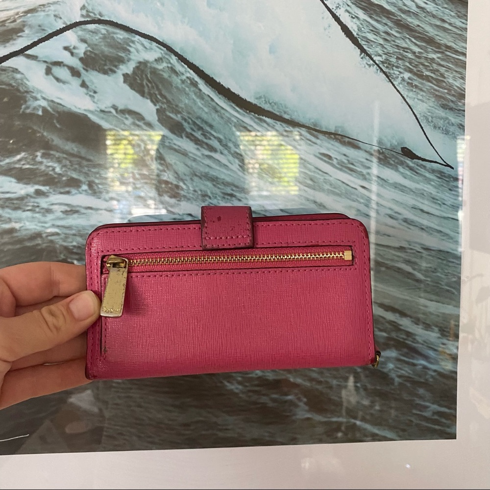 Pink Coach Wallet - Picture 2 of 4